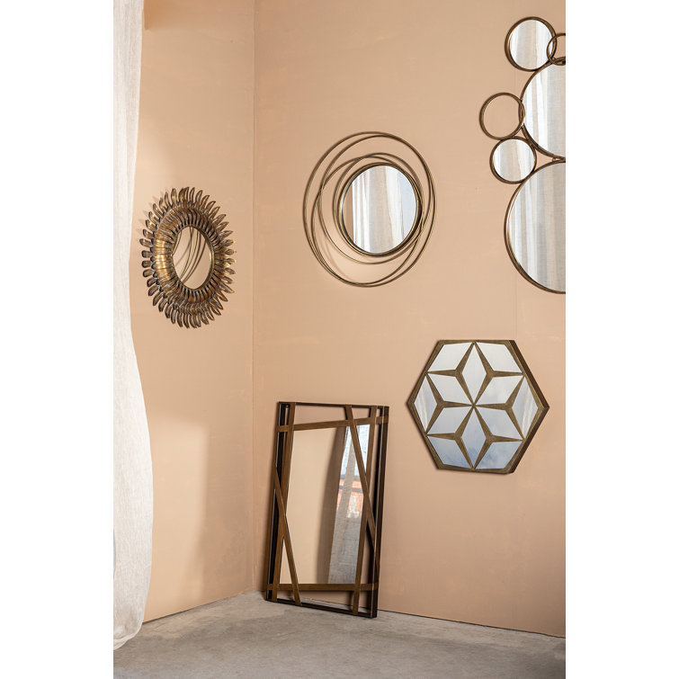 Fairmont Park Jamaica Rectangle Metal Wall Mirror Wayfair.co.uk